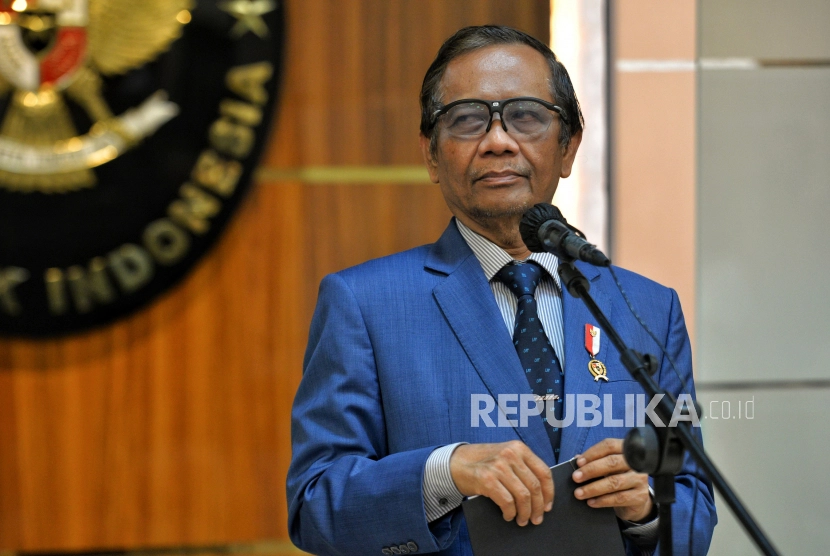  Menko Polhukam Mahfud MD yang menyebut LGBT sebagai kodrat Tuhan. Foto: Republika.