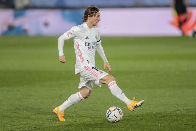 Luka Modric belum meneken kontrak baru dari Real Madrid. Ilustrasi: Republika.co.id