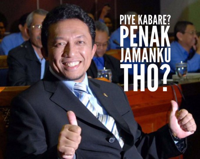Meme Menkominfo periode 2009-2014 Tifatul Sembiring.