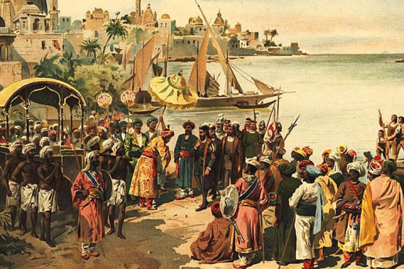 Kedatangan penyebar Islam di Malaka.