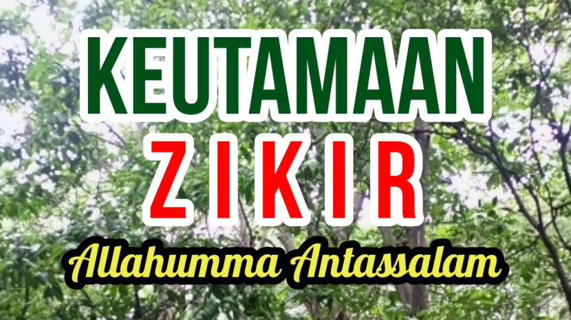 Keistimewaan dan keutamaan Zikir Allahumma Antassalam. (Dok. Rumah Berkah)