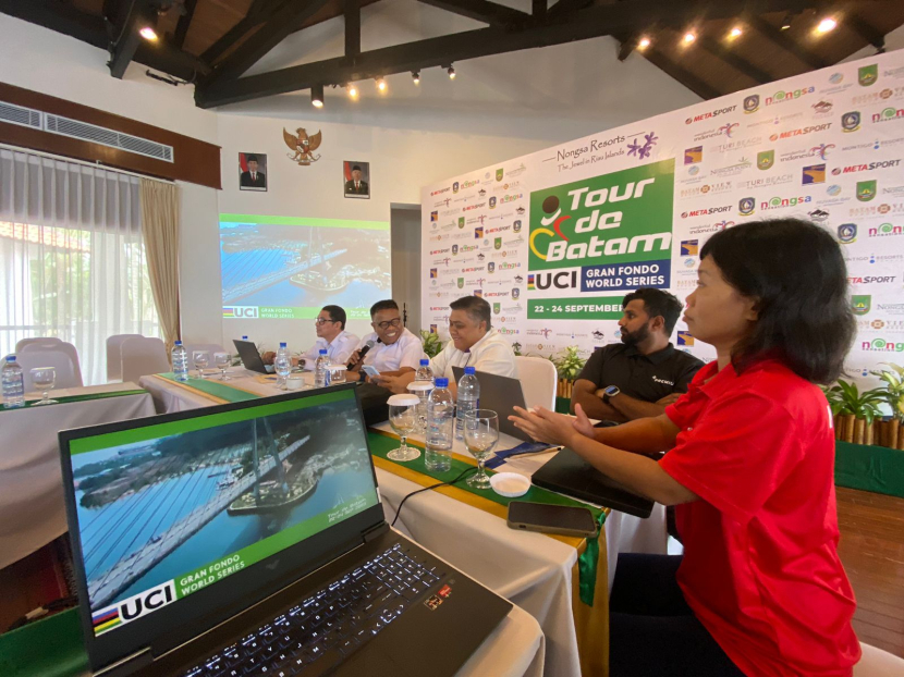 Rapat koordinasi lanjutan persiapan Tour de Batam digelar Rabu (6/9/2023). Tour de Batam akan diikuti 730 peserta dari 38 negara (foto: panitia tour de batam)