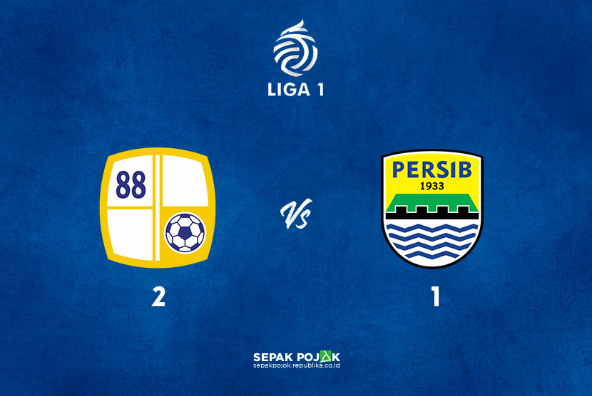 Hasil Barito Putera vs Persib Bandung di Liga 1.