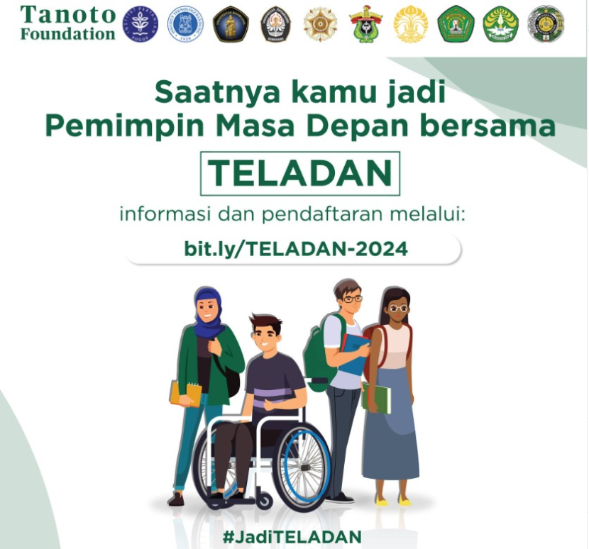 Beasiswa Program Teladan Tanoto Foundation dibuka untuk mahasiswa baru. Foto : tanotoeducation