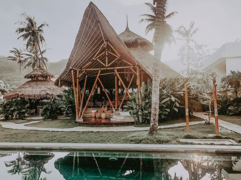 Lingkungan Sikara Lombok Hotel/ Foto: @sikaralombokhotel