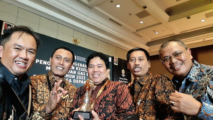  PT Kilang Pertamina Internasional - Project Balongan meraih penghargaan kategori Patra Karya Pratama dari Kementerian Energi dan Sumber Daya Mineral (ESDM) Republik Indonesia. (dok. Matapantura)