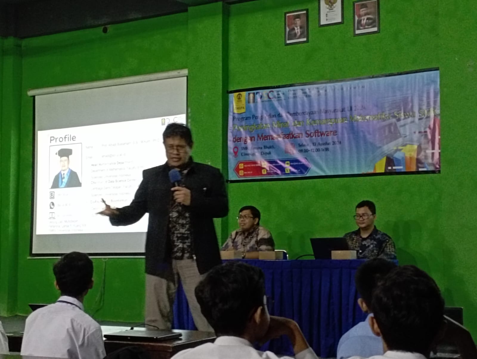 PPM UI 24, Peningkatan Minat dan Kemampuan Matematika siswa SMK Taruna Bhakti Depok
