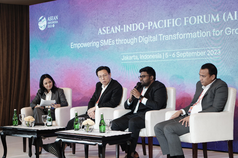 ASEAN-Indo-Pacific Forum (AIPF) Startup Connect di Jakarta, Selasa (5/9/2023). Foto: Kemlu RI