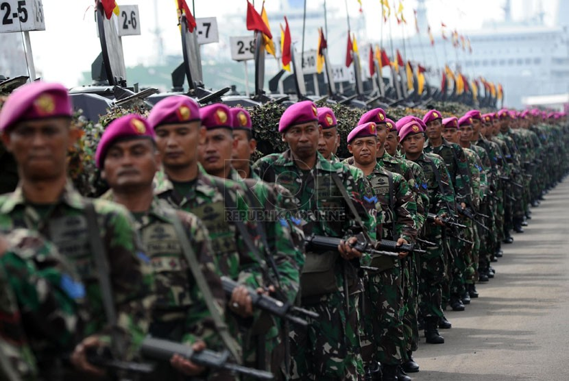 Tentara Nasional Indonesia Angkatan Darat (TNI AD) membuka pendaftaran Tamtama Prajurit Karier (PK) Reguler dan Keagamaan TA 2023. Foto : republika