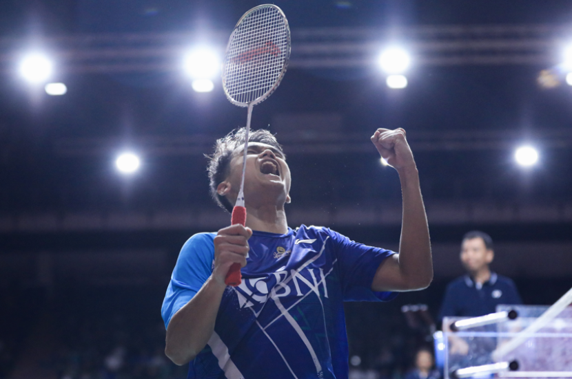 Pemain tunggal putra Indonesia, Christian Adinata menembus babak semifinal Malaysia Masters 2023.