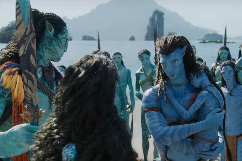 Adegan dalam trailer Avatar: The Way of Water (Avatar 2)