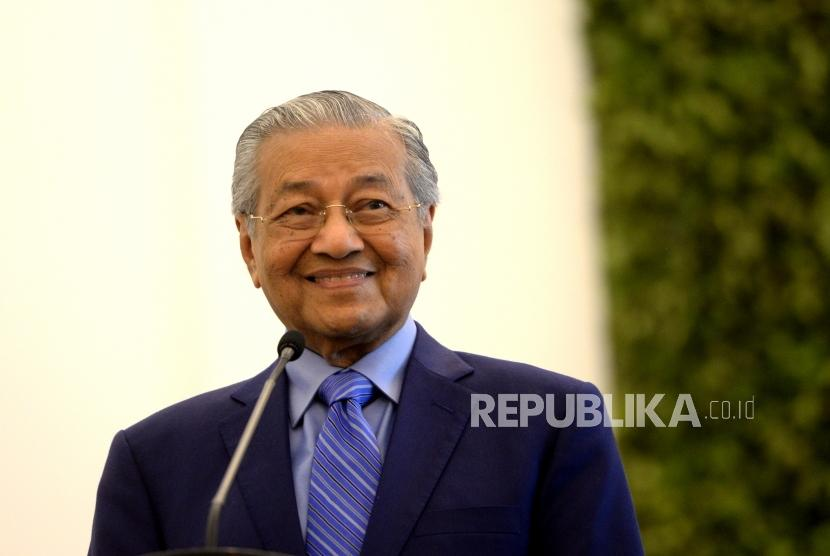Mantan perdana menteri Malaysia, Mahathir Mohammad mengklaim Singapura dan Kepulauan Riau sebagai bagian dari Malaysia. Foto: Republika.
