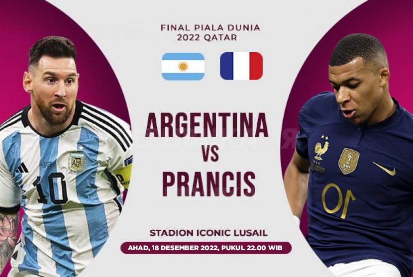 Final Piala Dunia 2022: Argentina vs Prancis