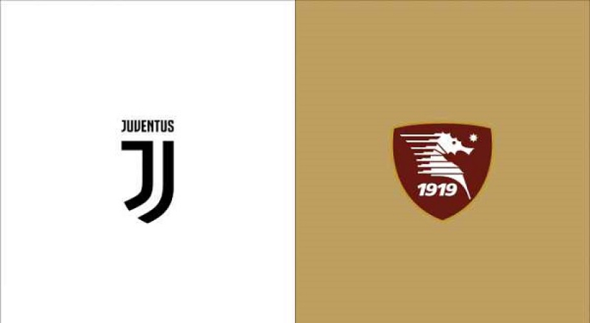 Logo Juventus (kiri), Salernitana (kanan). Foto: Juvefc.com.