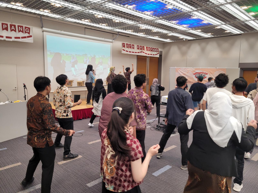 Persatuan Pelajar Indonesia di Jepang (PPIJ) menggelar festival mahasiswa dengan berbagai kegiatan di Tokyo, Jepang, Ahad (13/8/2023). Foto : ppij