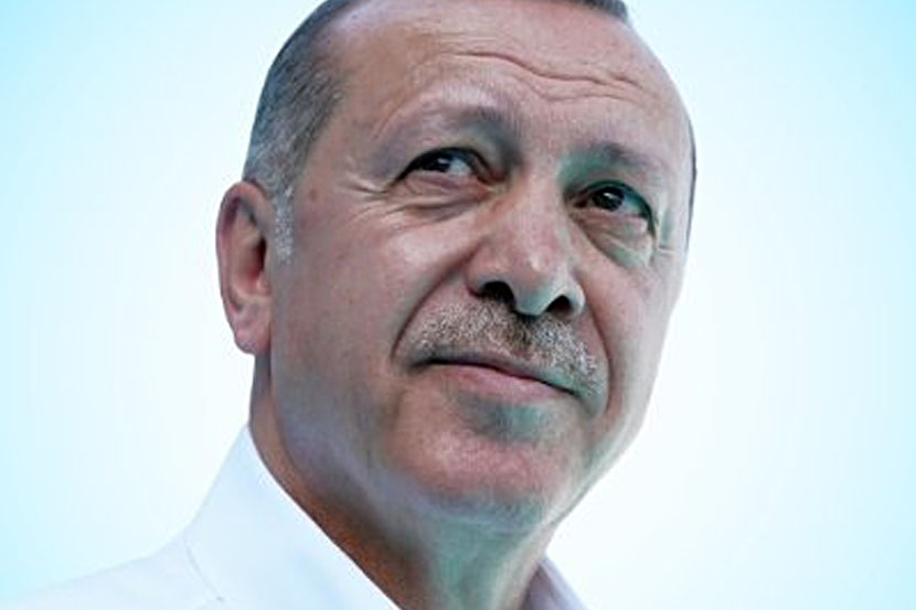 Foto Presiden Turki Tayyip Erdogan di akun Twitter resminya.