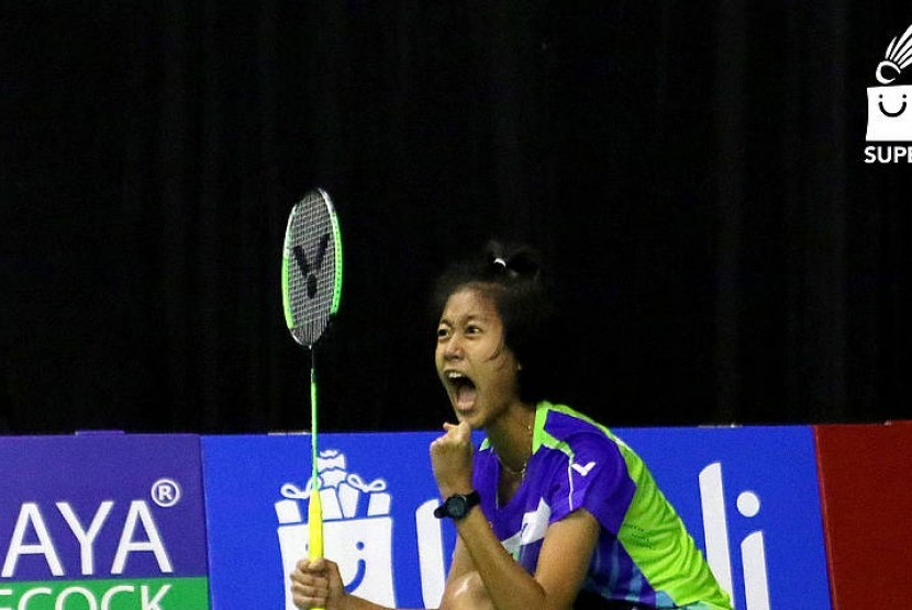 Putri KW mengalahkan unggulan tiga dari Denmark, Lie Hojmark Kjaerstfeldt di babak semifinal Orleans Masters 2022.