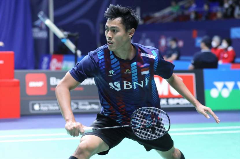 Shesar Hiren Rhustavito mengalahkan jagoan Malaysia yang merupakan semifinalis Denmark Open 2022, Lee Zii Jia.