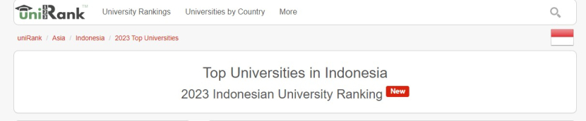 UniRank mengeluarkan daftar 583 universitas terbaik Indonesia tahun 2023. Foto : unirank