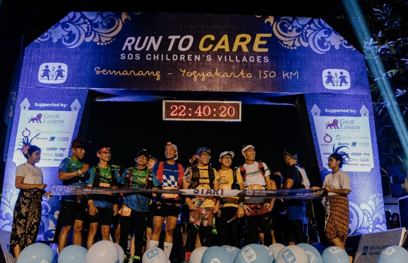 Great Eastern Life Indonesia menyatakan dukungan penuh sebagai sponsor utama untuk Run To Care 2023 Semarang—Yogyakarta 155 Km yang digagas oleh SOS Children’s Village Indonesia.(Foto: Great Eastern Life)