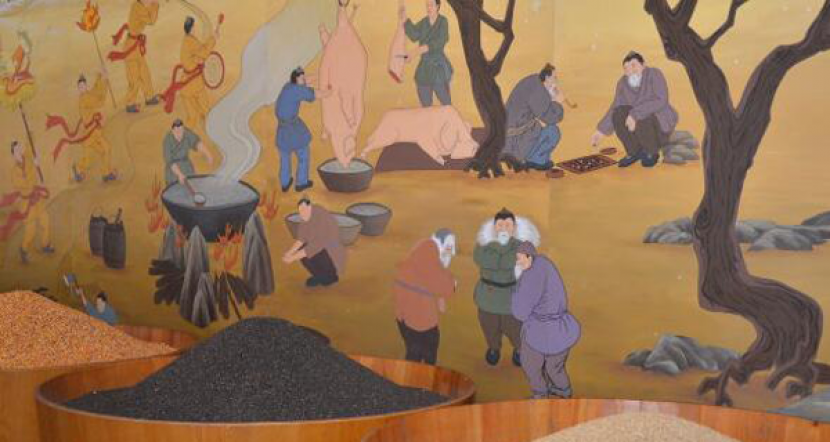 Ilustrasi kegiatan memasak dari masa Dinasti Ming. (public domains)