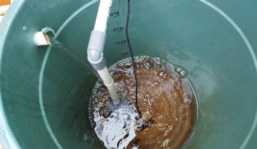 Bak Tandon air nutrisi hidroponik, jika alat TDS meter hilang penghitungan komposisi pembuatan larutan bisa dihitung secara manual