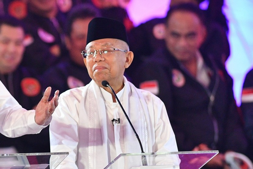 Indonesia's Vice President KH Maruf Amin.