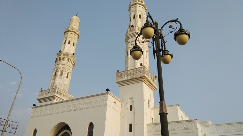Masjid Al-Arish alias Masjid Pondok Kurma. (Fitriyan Zamzami/Republika)