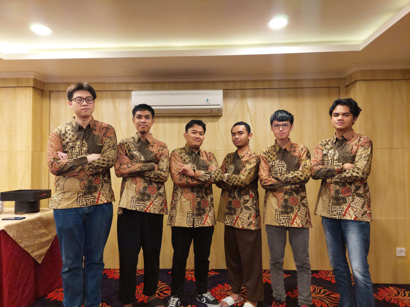 Enam wakil Indonesia padaThe International Mathematics Competition (IMC) yang digelar di Blagoevgrad, Bulgaria 31 Juli-6 Agustus 2023. Foto : puspresnas