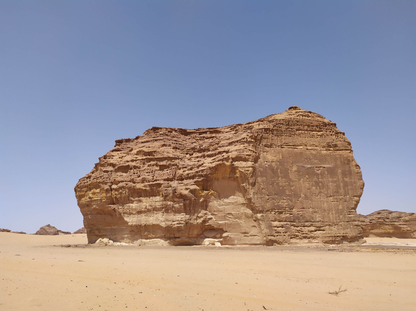 Al-Ula (al-Hijr), lokasi peninggalan kaum Tsamud (dok. pribadi/RB/Republika)