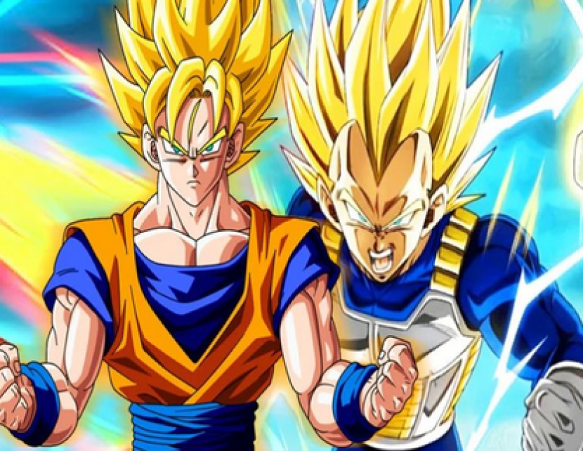 Foto: Goku dan Vegeta. (Tangkapan Layar Anime Dragon Ball)