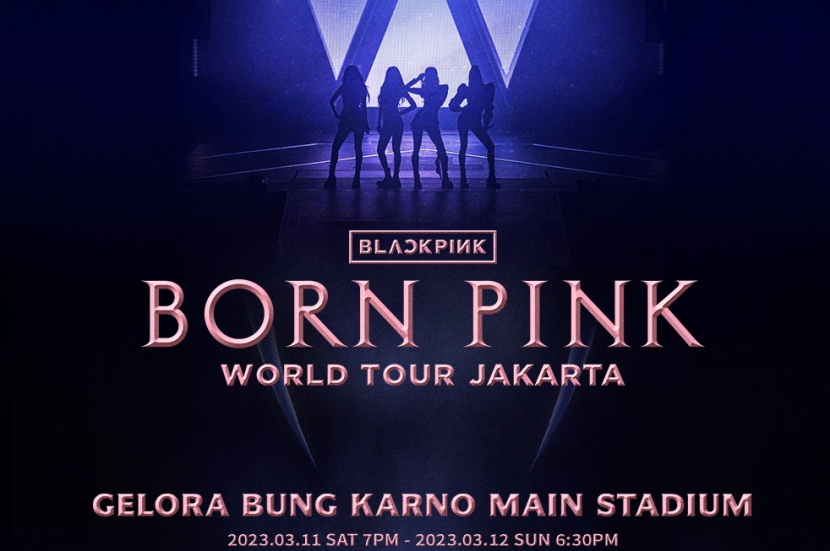Poster konser Blackpink di Jakarta. Dok: IME Indonesia