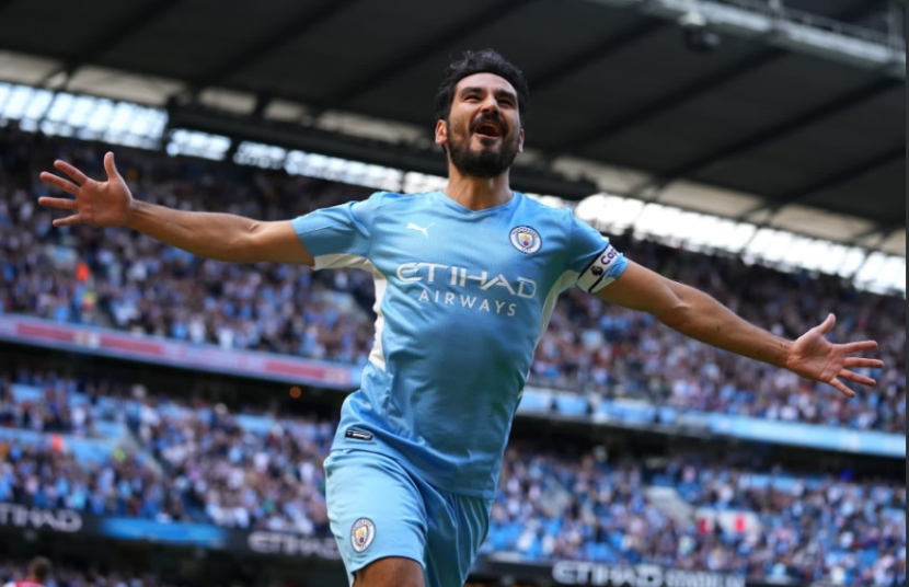 Gelandang Manchester City, İlkay Gundogan, menilai Real Madrid selalu tampil brutal. (Twitter/@IlkayGuendogan)