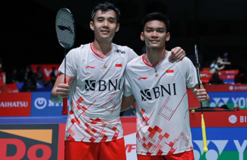 Bagas Maulana/Muhammad Shohibul Fikri menjadi ganda putra ketiga yang lolos ke babak kedua Japan Open 2023.