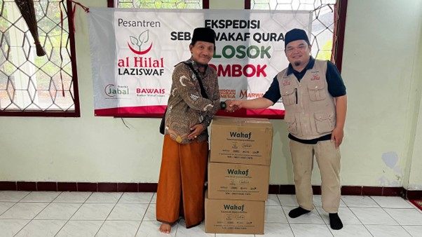 LAZISWAF Al Hilal Berhasil Distribusikan Ribuan Wakaf Quran, Hari Ketiga Di Lombok Utara