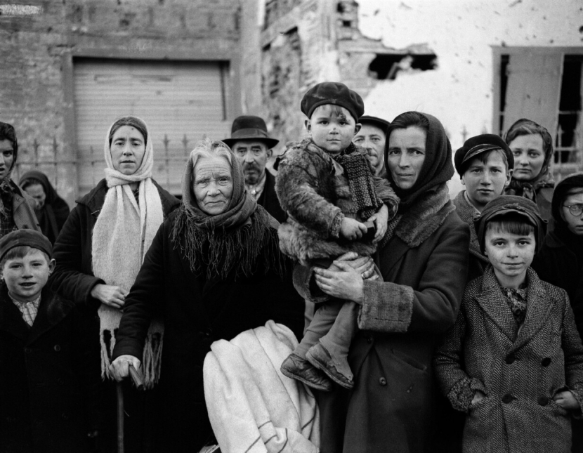 Warga Eropa terdampak kemiskinan pada Perang Dunia II. (public domains) 