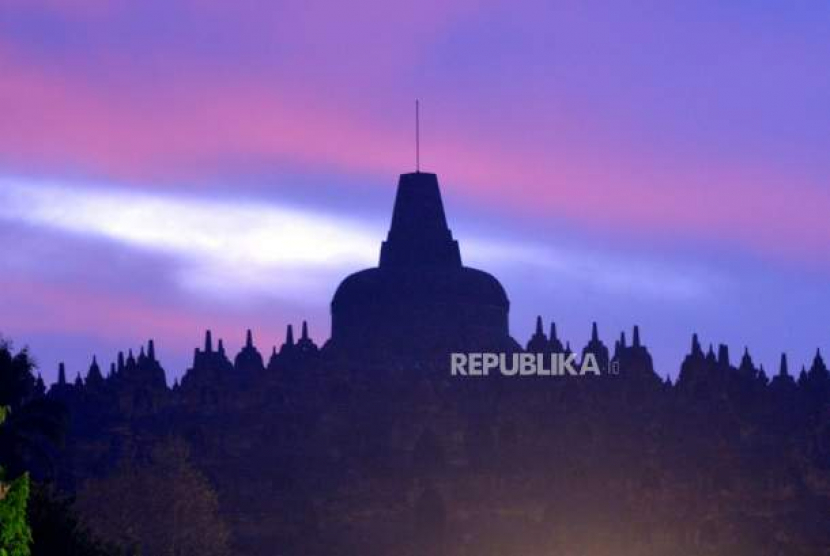 Candi Borobudur. (Wihdan Hidayat/Republika)