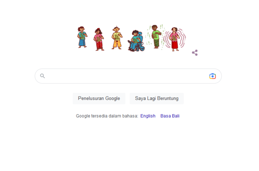  Angklung jadi Google Doodle. Hari ini<a href=