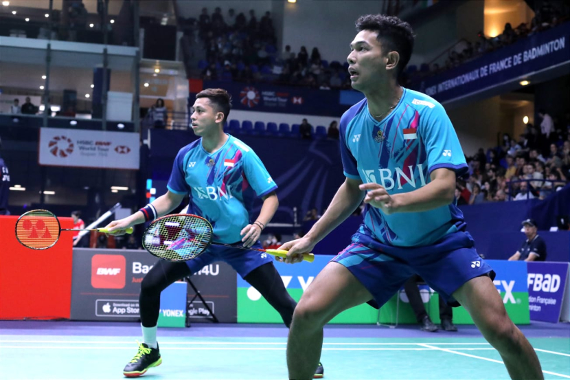 Pasangan ganda putra Fajar Alfian/Muhammad Rian Ardianto berambisi untuk meraih gelar di turnamen BWF<a href=