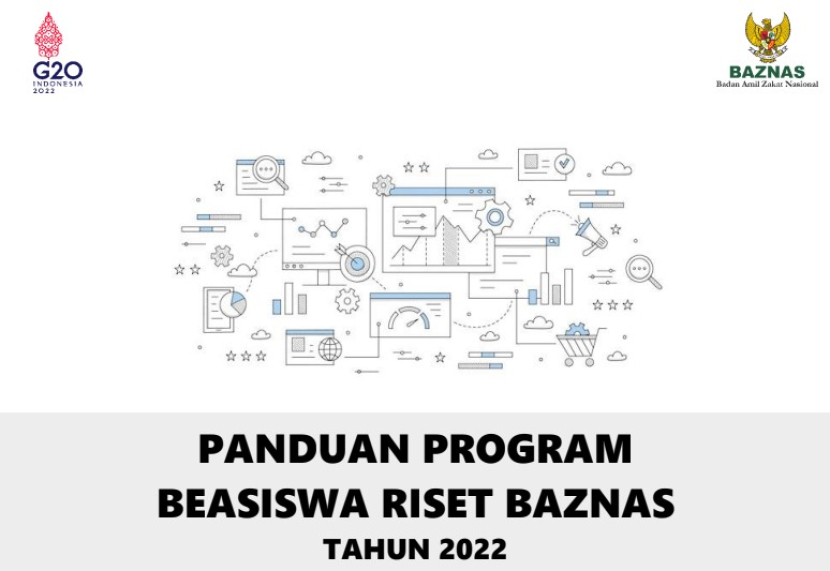 BAZNAS meluncurkan program Beasiswa Riset BAZNAS tahun 2022. Foto : baznas