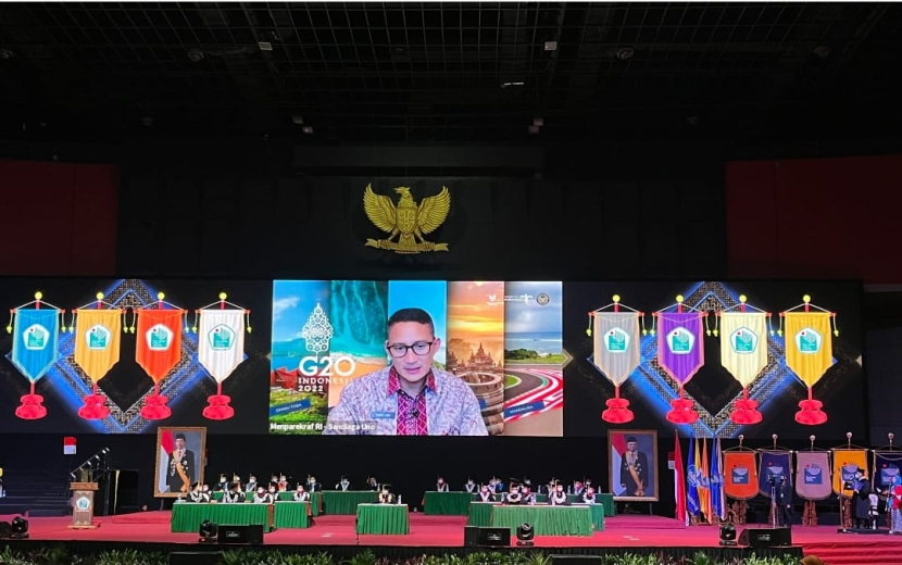 Politeknik Negeri Jakarta (PNJ) menggelar Dies Natalis PNJ ke-40 dan wisuda di Sentul International Convetion Center (SICC), Kabupaten Bogor, Jawa Barat pada Sabtu (8/10/2022). Foto: Ist  