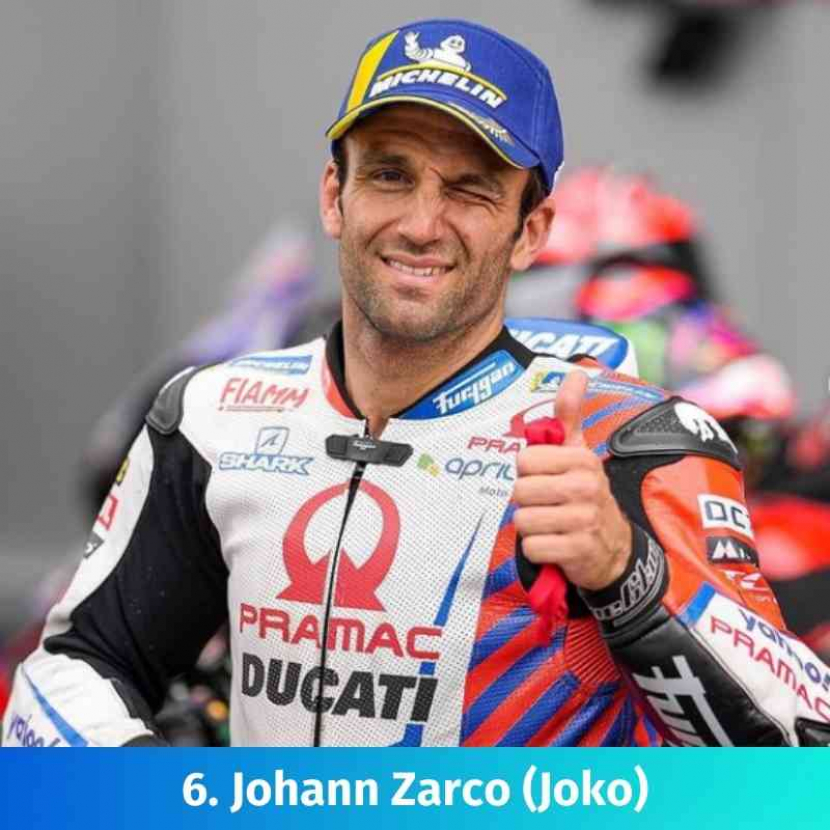 Pembalap MotoGP 2022, Johann Zarco/ Foto: @johannzarco