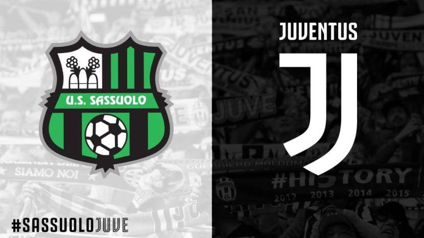 Logo Sassuolo (kiri), Juventus (kanan). Foto: Juventus.com