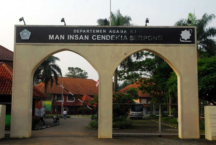 Alumni Madrasah Aliyah Negeri Insan Cendekia  (MAN IC) bisa masuk UIN Bandung tanpa seleksi. Foto : republika 