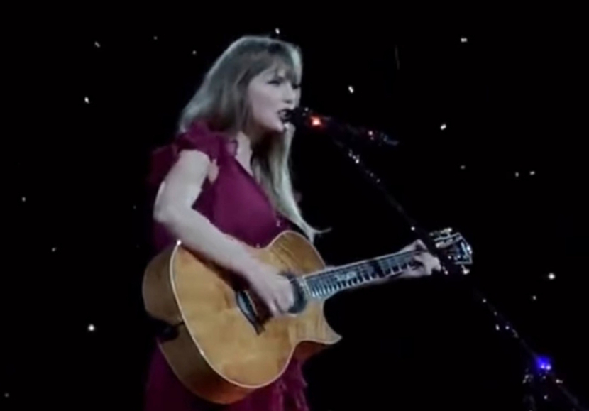 Screenshot taylorerastour/Taylor Swift