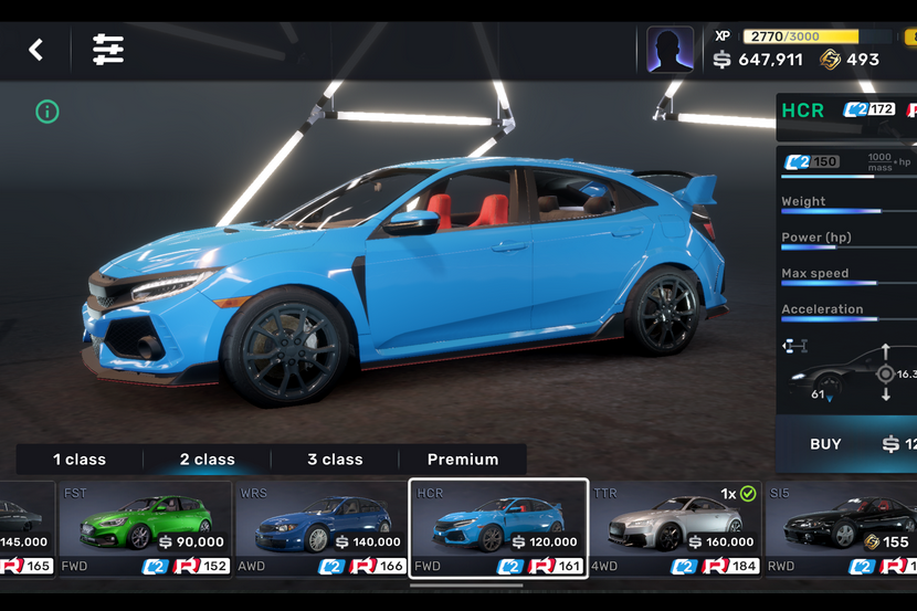 Screenshot game CarX Street Racing Apk 2023.