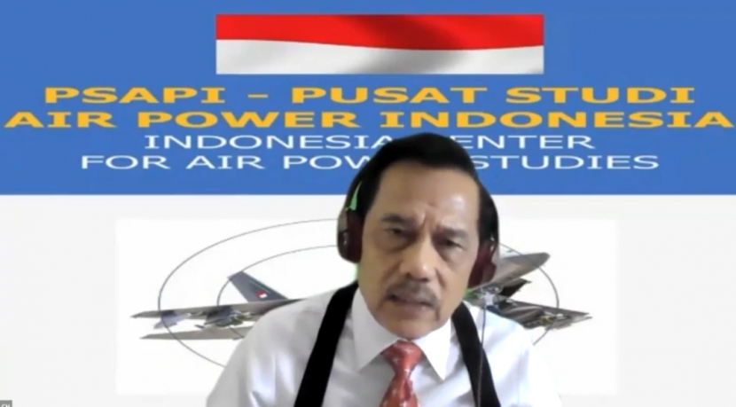 Ketua Pusat Studi Air Power Indonesia (PSAPI), Marsekal (Purn) Chappy Hakim.