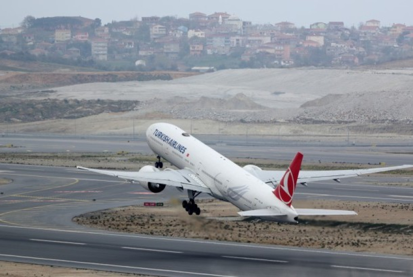 Pesawat Turkish Airlines. Sumber: EPA. file (Republika.co.id).