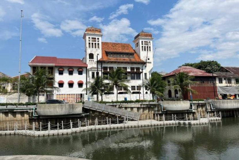 Sejumlah bangunan sejarah di kawasan Kota Batavia, Kota Tua, Jakarta Barat. Foto: Republika/Umi Nur Fadhilah