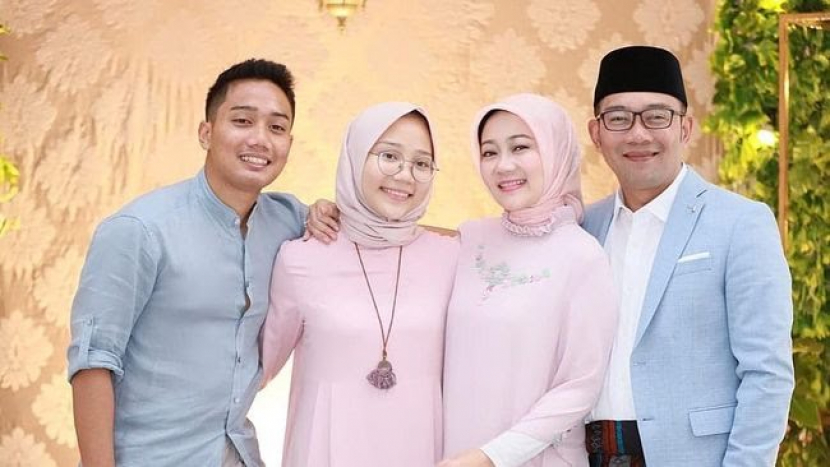 Keluarga Gubernur Jabar Ridwan Kamil/Instagram